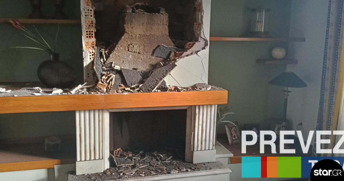 Κεραυνός χτύπησε σπίτι στην Πρέβεζα - Από θαύμα γλίτωσε ζευγάρι