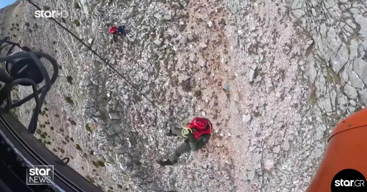Αγρίνιο: Μεγάλη Επιχείρηση Διάσωσης Ορειβάτη Που Τραυματίστηκε