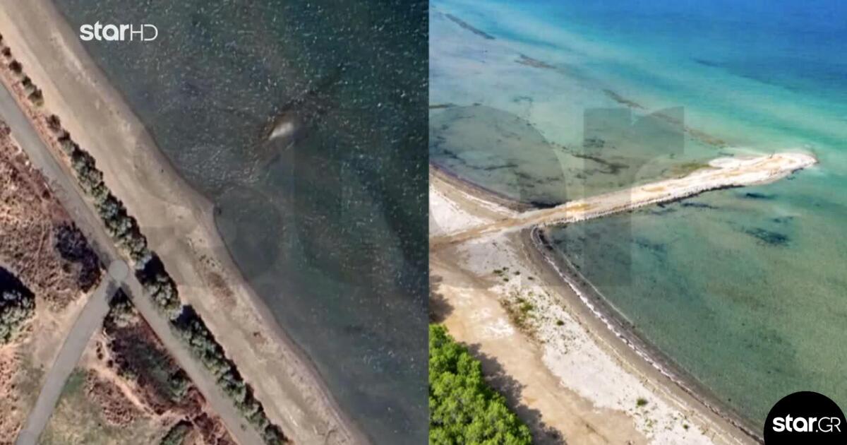 Σκάλα Ωρωπού: Η Παραλία Πριν Και Μετά Το Μπάζωμα