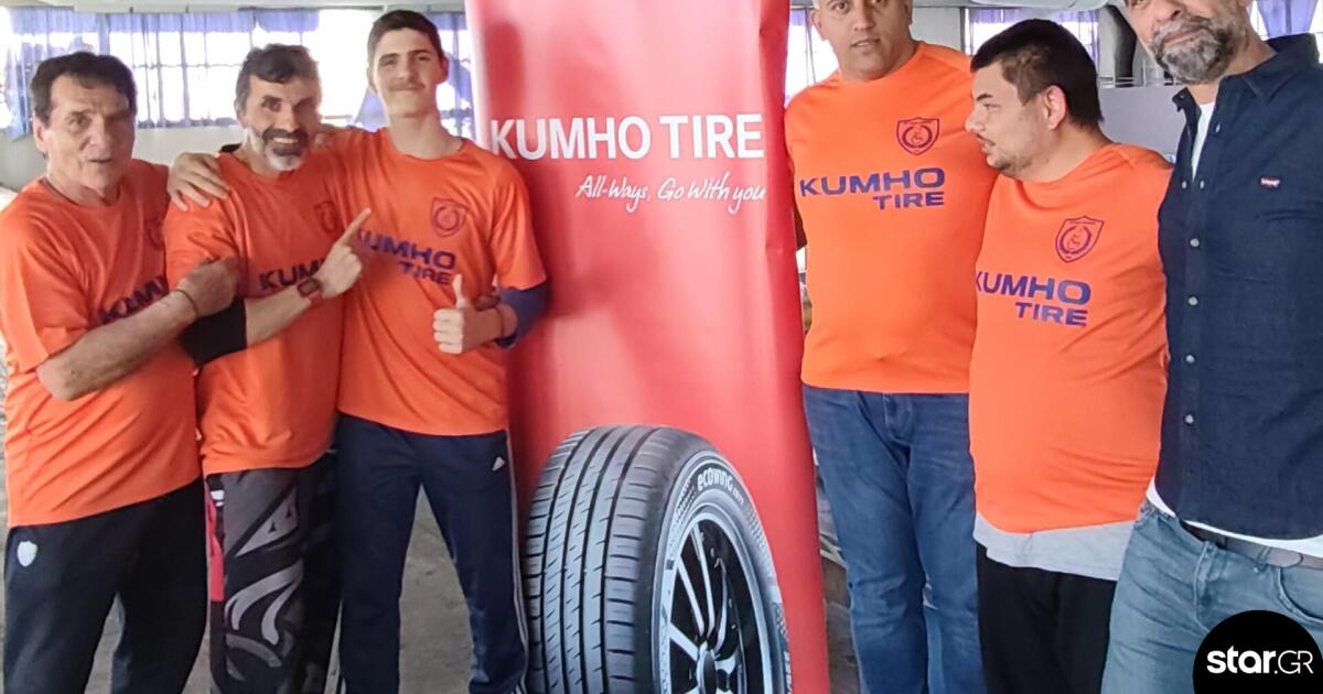 Kumho Tire: Σταθερά δίπλα στον Συλλόγο ΑμεΑ «Ελπίδα» Θεσσαλονίκης