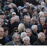 Διαδήλωση συνταξιούχων για το επίδομα Τσίπρα