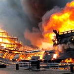 Φωτιά σε ναυπηγείο στην Θεσσαλονίκη