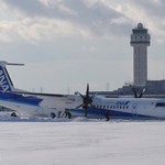 Αεροπλάνο βγήκε εκτός διαδρόμου προσγείωσης λόγω χιονιού