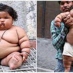 Το παχύσαρκο μωρό:Είναι μόλις 8 μηνών και ζυγίζει 17 κιλά