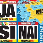 ΠΡΟΚΛΗΣΗ τουρκικής εφημερίδας: Πρωτοσέλιδο το ΝΑΙ στα ελλ