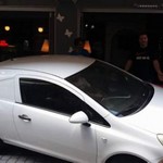 Ξάνθη αυτοκίνητο καφετέρια