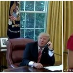 Η στιγμή που ο Τραμπ διακόπτει τηλεφώνημα για να την «πέσει» σε ρεπόρτερ! «Έλα εδώ» της είπε (VIDEO)
