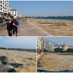 Το φαινόμενο της «ερυθράς παλίρροιας» χτύπησε και πάλι τη Θεσσαλονίκη-ΔΕΙΤΕ πώς έχει γίνει o Θερμαϊκός