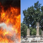 Φωτιά μια ανάσα από την Αρχαία Ολυμπία!