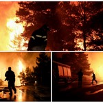 ALERT: Ανεξέλεγκτη η πυρκαγιά στην ανατολική Αττική