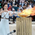 Άναψε η Ολυμπιακή Φλόγα στο Καλλιμάρμαρο