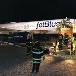 Αεροπλάνο γλίστρησε κατά την προσγείωση λόγω χιονιού 