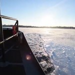 Η ακτοφυλακή σπάει τον πάγο στο λιμάνι της Βοστώνης