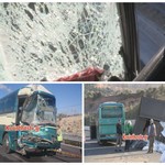 Σύγκρουση ΚΤΕΛ με λεωφορείο στη Ε.Ο Κορίνθου-Τριπόλεως