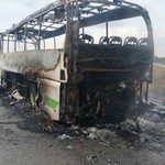 Έβρος: Λεωφορείο κάηκε από χτύπημα κεραυνού!