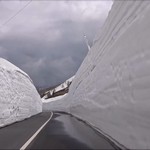 Τείχη από χιόνι στα σύνορα Γαλλίας - Ιταλίας