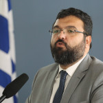 Ο υφυπουργός Αθλητισμού Γιώργος Βασιλειάδης σε ομιλία του