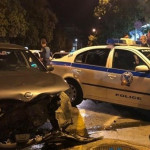 Θεσσαλονίκη: Τέσσερις τραυματίες από σύγκρουση ΙΧ με περιπολικό