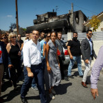 Επίσκεψη Αλέξη Τσίπρα στο Μάτι Αττικής