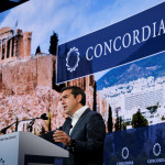 O Αλέξης Τσίπρας στο Concordia 2018