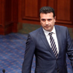 Ο πρωθυπουργός των Σκοπίων Ζόραν Ζάεφ στη Βουλή