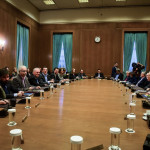 Η συνεδρίαση του υπουργικού συμβουλίου μετά την ψήφιση του προϋπολογισμού
