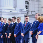 Υπουργοί της Βόρειας Μακεδονίας στην υποδοχή Τσίπρα
