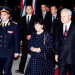 Ο Σλόμπονταν Μιλόσεβιτς και η σύζυγός του Μιριάνα