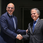 Νίκος Δένδιας με Ιταλό Υπουργό Εξωτερικών