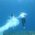 γάμος στον βυθό της θάλασσας
