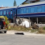 Δυστύχημα σε διάβαση τρένου στα Τρίκαλα