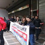 Η διαμαρτυρία των εργαζομένων στο Θέαμα και το Ακρόαμα