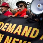 Σούζαν Σάραντον και Τζέιν Φόντα σε διαδήλωση για την κλιματική αλλαγή