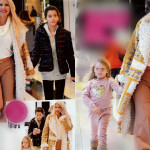 Η Ελένη Μενεγάκη για ψώνια με τις κόρες της