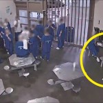 Στιγμιότυπο από το βίντεο με τους κρατούμενους