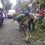 Ζημιές από τον κυκλώνα Αμφάν στην Ινδία