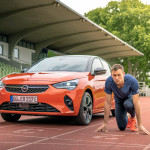Opel Corsa-e Niklas Kaul