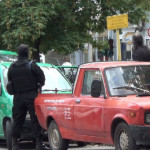 Ο δράστης την ώρα της σύλληψης στην Κοζάνη