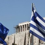 Σημαίες ΕΕ και Ελλάδας
