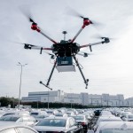 Audi drones εντοπισμός αυτοκίνητα εγκαταστάσεις