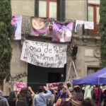 Φεμινιστική διαδήλωση στο Μεξικό