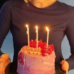Νάντια Μπουλέ - τούρτα γενεθλίων