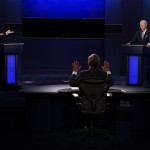 Debate Τραμπ Μπαιντεν/ Φωτογραφία apimages