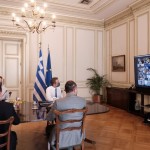 Κυριάκος Μητσοτάκης υπουργικό συμβούλιο τηλεδιάσκεψη