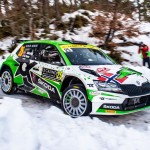 SKODA Fabia Rally2 evo Andreas Mikkelsen Ράλι Μόντε-Κάρλο