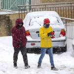 χιόνια στον δήμο Συκεών Θεσσαλονίκης