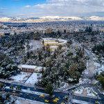 χιονισμένη Αθήνα/ eurokinissi