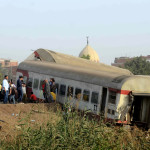 εκτροχιασμός τρένου στην Αίγυπτο