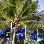σημαίες στο νησί Ναουρού