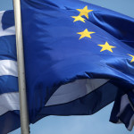 σημαία Ελλάδας και ΕΕ